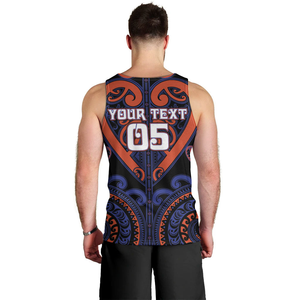 Custom Aotearoa Whakatohea Men Tank Top Maori Tribal Pattern LT05 - Polynesian Pride