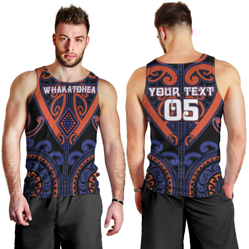 Custom Aotearoa Whakatohea Men Tank Top Maori Tribal Pattern LT05 - Polynesian Pride