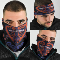 Aotearoa Whakatohea Neck Gaiter Maori Tribal Pattern LT05 - Polynesian Pride
