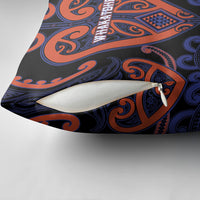Aotearoa Whakatohea Pillow Cover Maori Tribal Pattern LT05 - Polynesian Pride