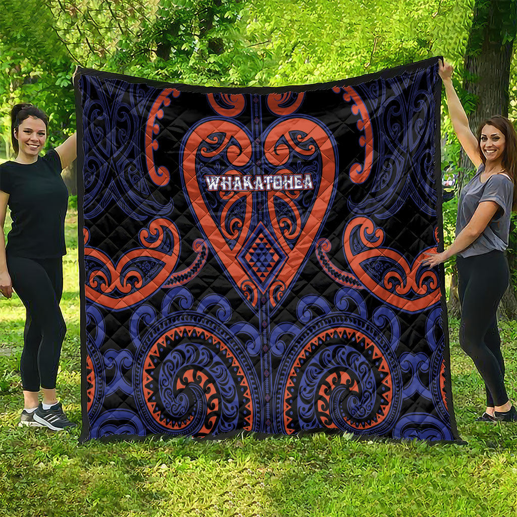 Aotearoa Whakatohea Quilt Maori Tribal Pattern LT05 - Polynesian Pride