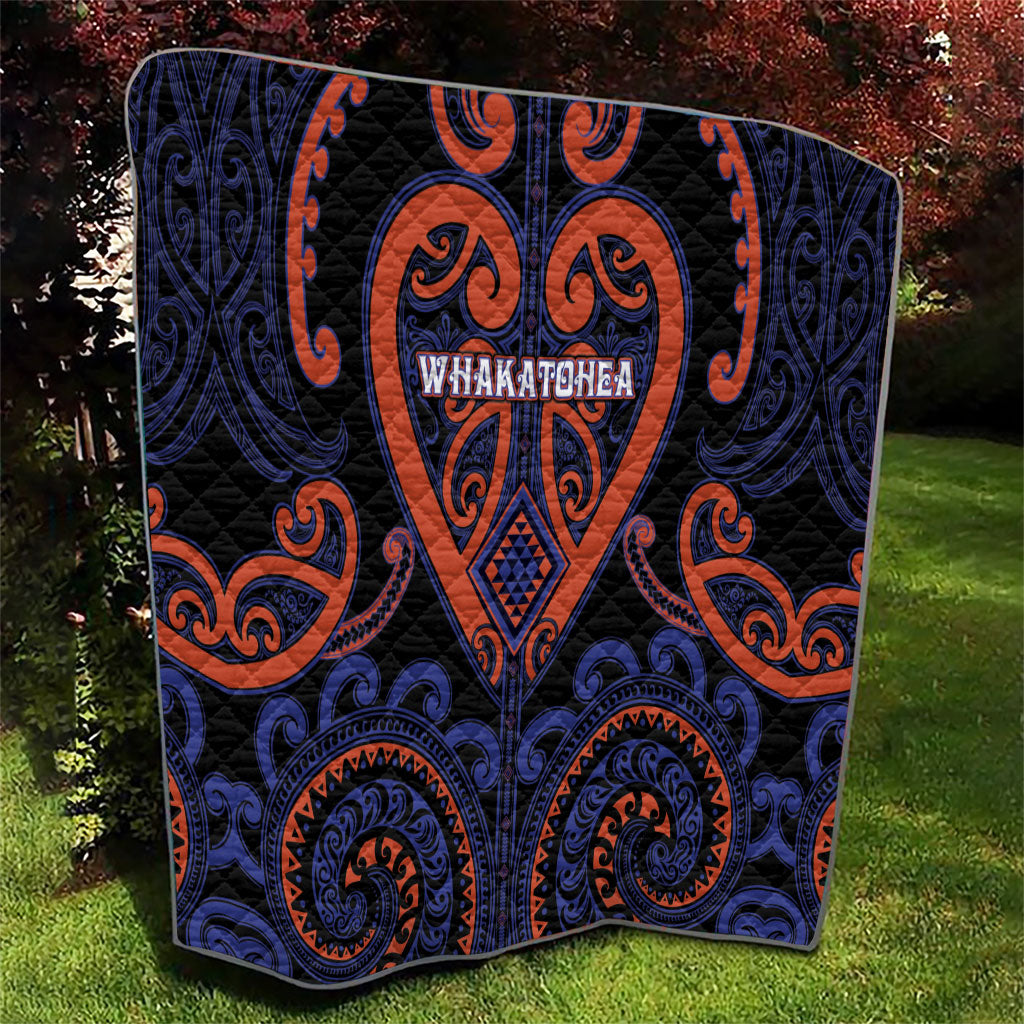 Aotearoa Whakatohea Quilt Maori Tribal Pattern LT05 - Polynesian Pride