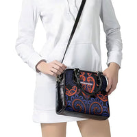 Aotearoa Whakatohea Shoulder Handbag Maori Tribal Pattern LT05 - Polynesian Pride