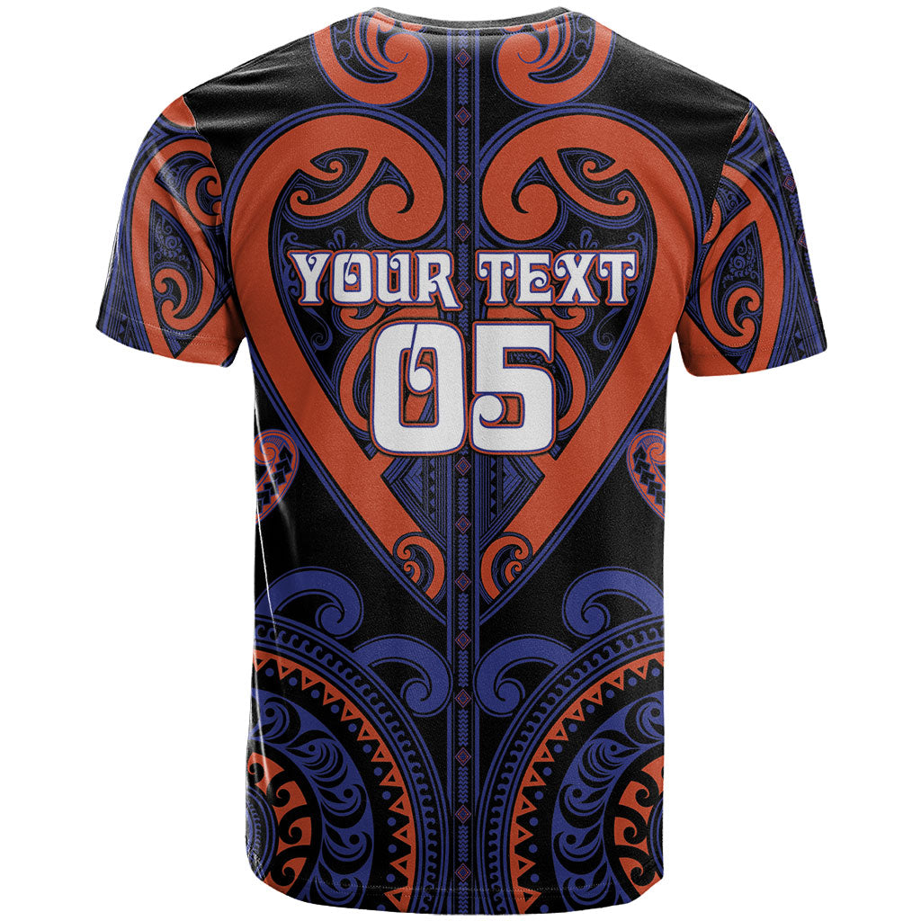 Custom Aotearoa Whakatohea T Shirt Maori Tribal Pattern LT05 - Polynesian Pride
