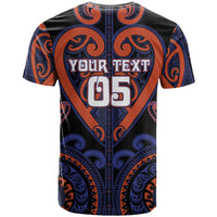 Custom Aotearoa Whakatohea T Shirt Maori Tribal Pattern LT05 - Polynesian Pride