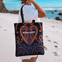 Aotearoa Whakatohea Tote Bag Maori Tribal Pattern LT05 - Polynesian Pride