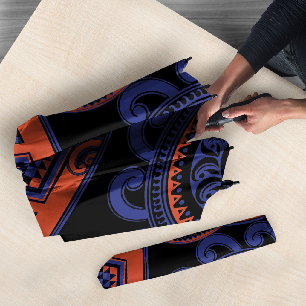 Aotearoa Whakatohea Umbrella Maori Tribal Pattern LT05 - Polynesian Pride
