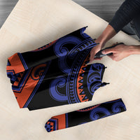 Aotearoa Whakatohea Umbrella Maori Tribal Pattern LT05 - Polynesian Pride