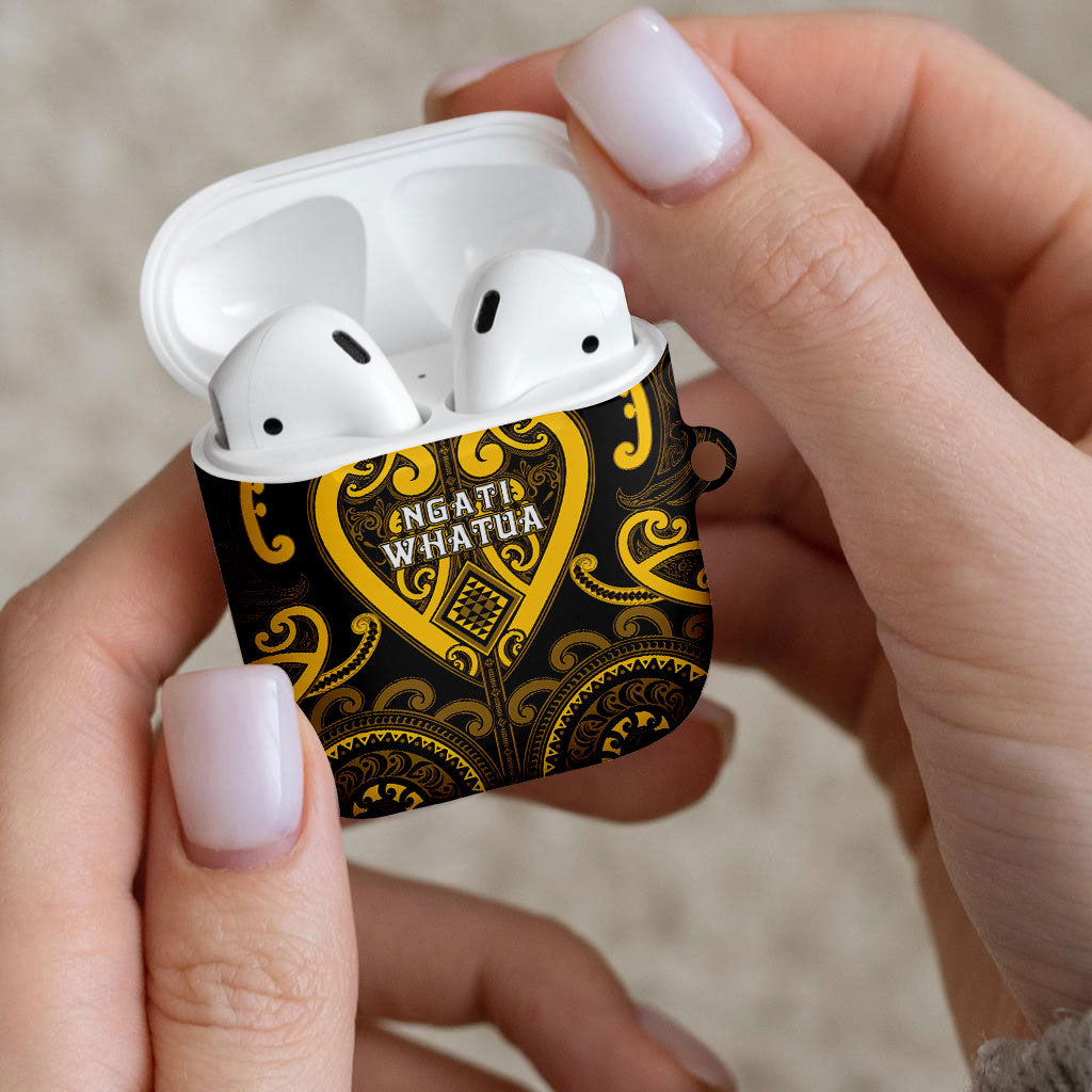 Aotearoa Ngati Whatua AirPods Case Maori Tribal Pattern LT05 - Polynesian Pride