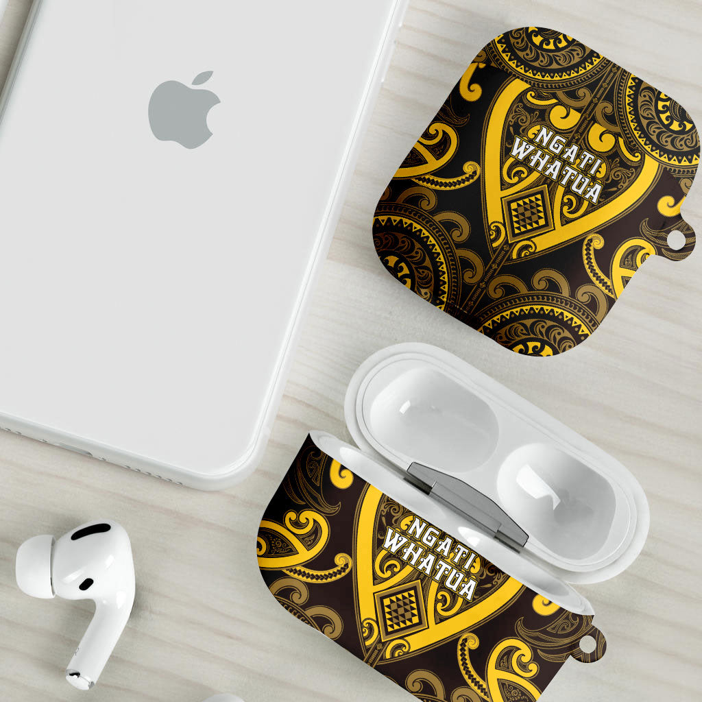 Aotearoa Ngati Whatua AirPods Case Maori Tribal Pattern LT05 - Polynesian Pride