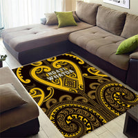 Aotearoa Ngati Whatua Area Rug Maori Tribal Pattern LT05 - Polynesian Pride