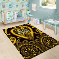Aotearoa Ngati Whatua Area Rug Maori Tribal Pattern LT05 - Polynesian Pride
