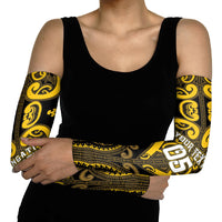 Custom Aotearoa Ngati Whatua Arm Sleeves Maori Tribal Pattern LT05 - Polynesian Pride