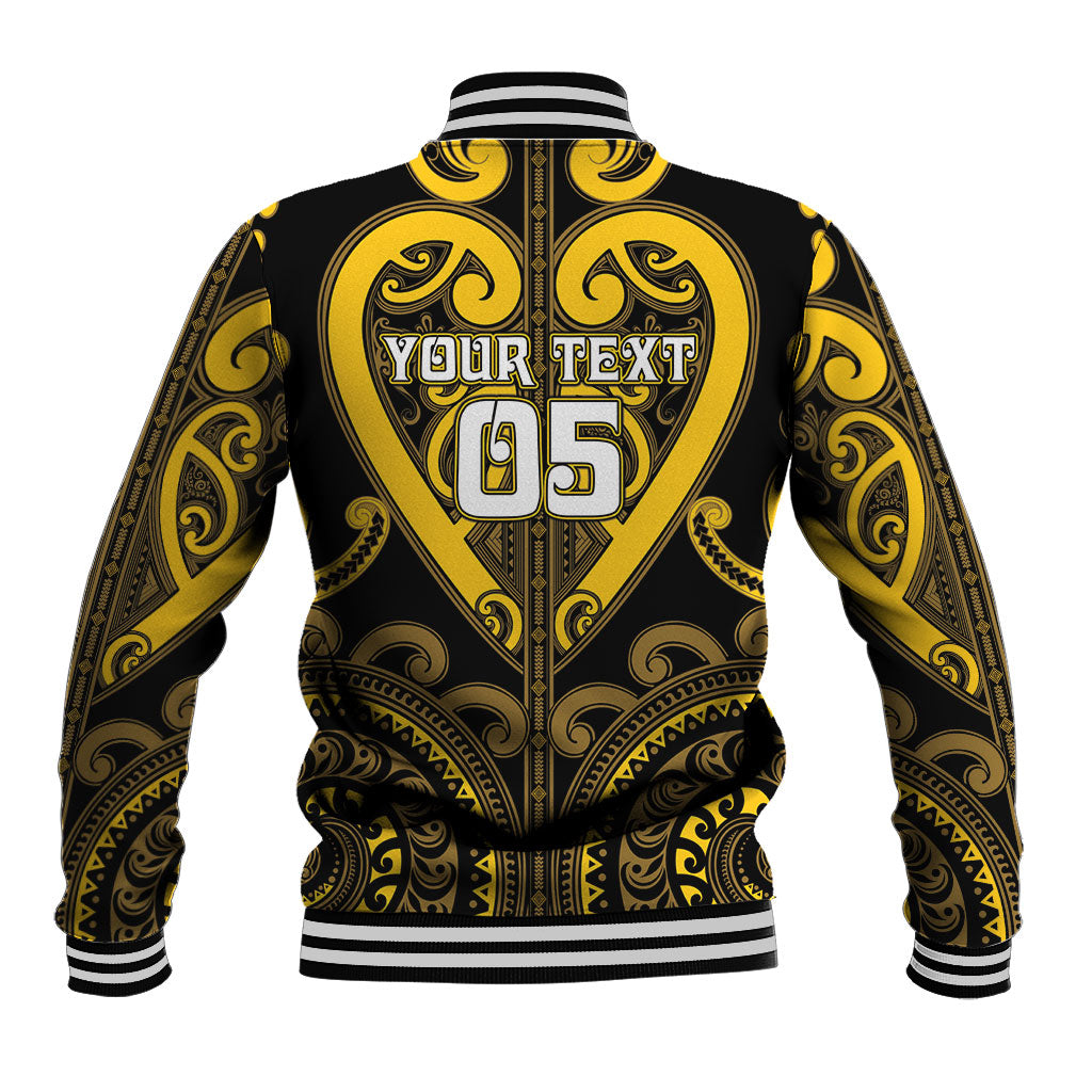 Custom Aotearoa Ngati Whatua Baseball Jacket Maori Tribal Pattern LT05 - Polynesian Pride