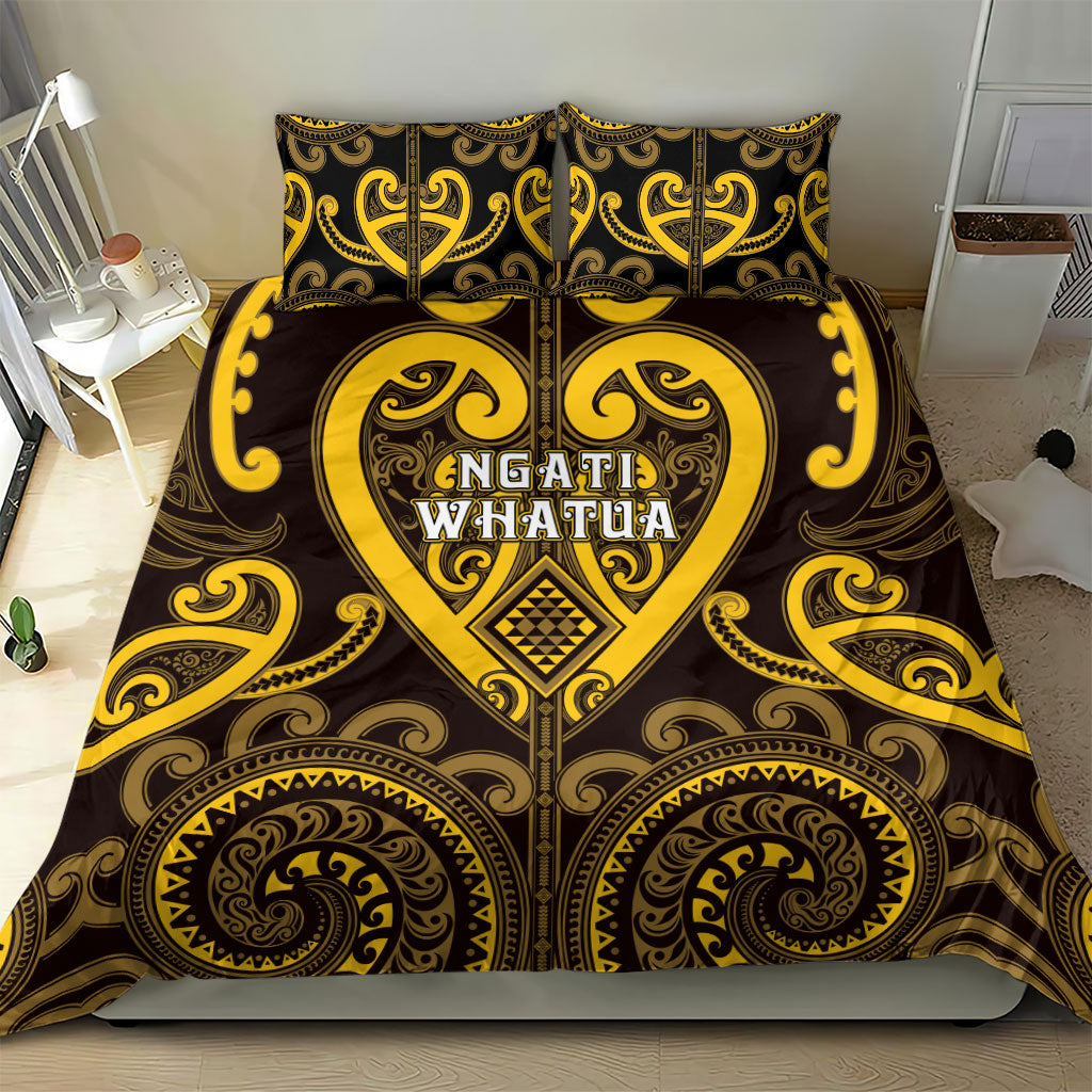 Aotearoa Ngati Whatua Bedding Set Maori Tribal Pattern LT05 - Polynesian Pride