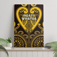 Aotearoa Ngati Whatua Canvas Wall Art Maori Tribal Pattern LT05 - Polynesian Pride