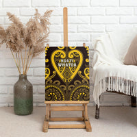 Aotearoa Ngati Whatua Canvas Wall Art Maori Tribal Pattern LT05 - Polynesian Pride