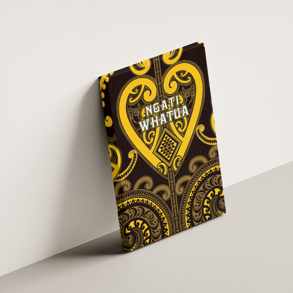 Aotearoa Ngati Whatua Canvas Wall Art Maori Tribal Pattern LT05 - Polynesian Pride