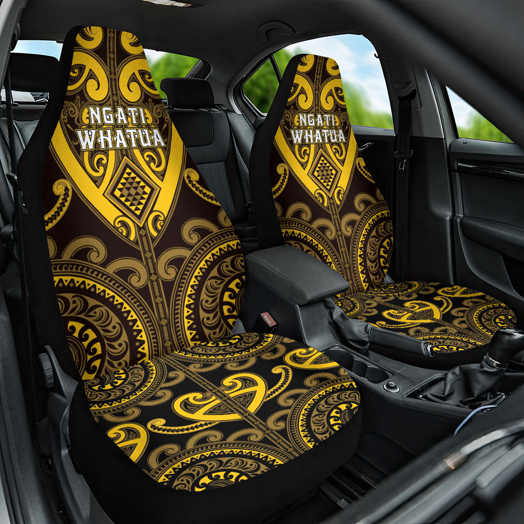 Aotearoa Ngati Whatua Car Seat Cover Maori Tribal Pattern
