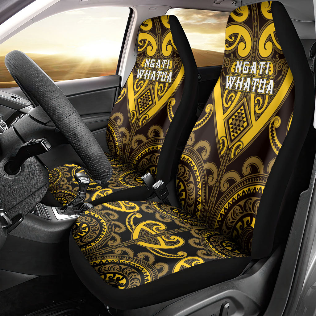 Aotearoa Ngati Whatua Car Seat Cover Maori Tribal Pattern LT05 - Polynesian Pride