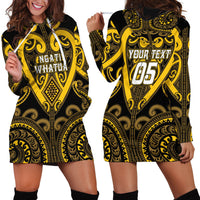 Custom Aotearoa Ngati Whatua Hoodie Dress Maori Tribal Pattern LT05 - Polynesian Pride