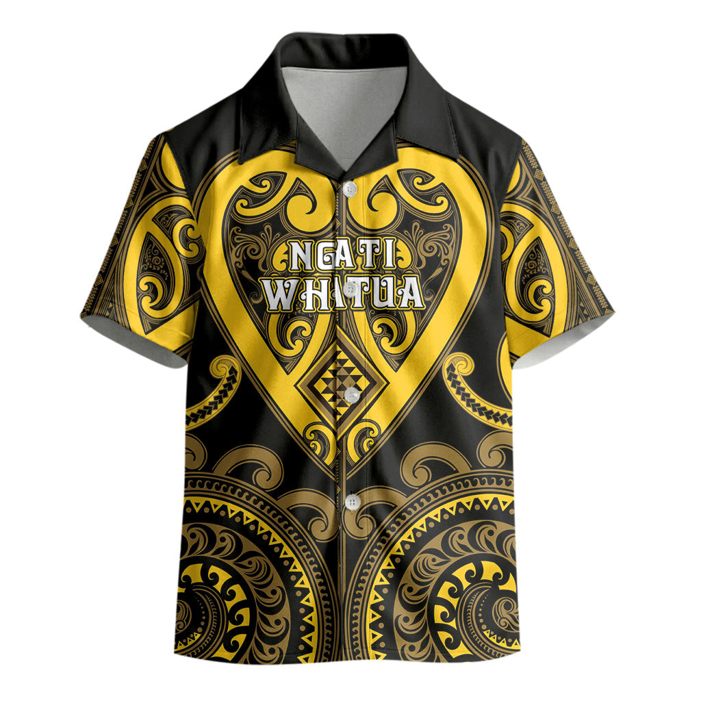 Custom Aotearoa Ngati Whatua Kid Hawaiian Shirt Maori Tribal Pattern LT05 - Polynesian Pride