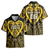 Custom Aotearoa Ngati Whatua Kid Hawaiian Shirt Maori Tribal Pattern LT05 - Polynesian Pride