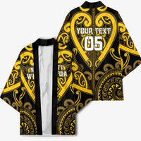 Custom Aotearoa Ngati Whatua Kimono Maori Tribal Pattern LT05 - Polynesian Pride