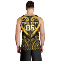 Custom Aotearoa Ngati Whatua Men Tank Top Maori Tribal Pattern LT05 - Polynesian Pride