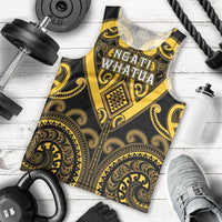 Custom Aotearoa Ngati Whatua Men Tank Top Maori Tribal Pattern LT05 - Polynesian Pride