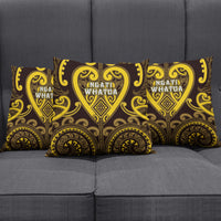 Aotearoa Ngati Whatua Pillow Cover Maori Tribal Pattern LT05 - Polynesian Pride