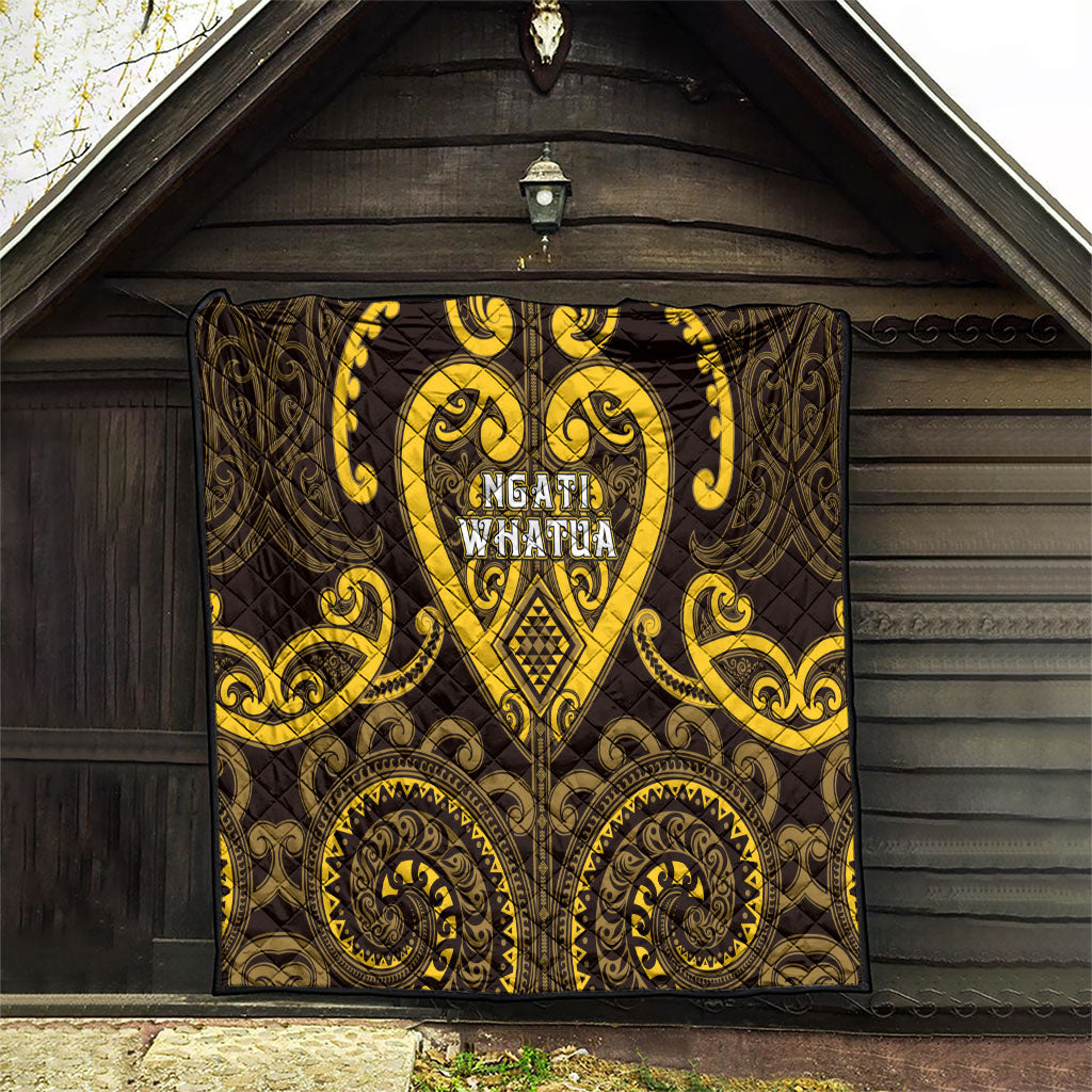 Aotearoa Ngati Whatua Quilt Maori Tribal Pattern LT05 - Polynesian Pride