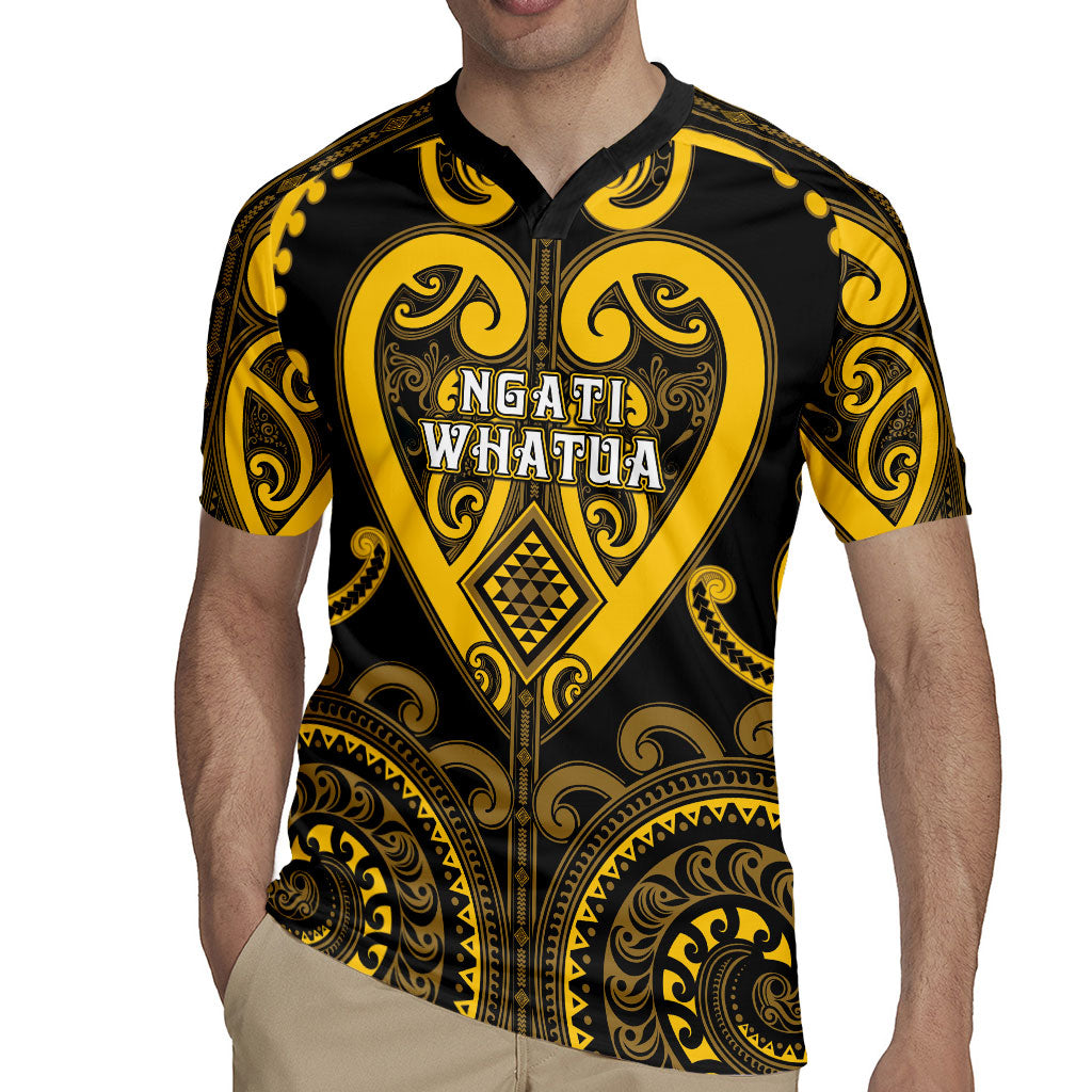 Custom Aotearoa Ngati Whatua Rugby Jersey Maori Tribal Pattern LT05 - Polynesian Pride