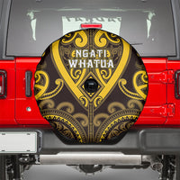 Aotearoa Ngati Whatua Spare Tire Cover Maori Tribal Pattern LT05 - Polynesian Pride