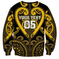 Custom Aotearoa Ngati Whatua Sweatshirt Maori Tribal Pattern LT05 - Polynesian Pride