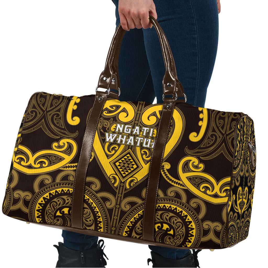 Aotearoa Ngati Whatua Travel Bag Maori Tribal Pattern LT05 - Polynesian Pride