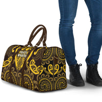 Aotearoa Ngati Whatua Travel Bag Maori Tribal Pattern LT05 - Polynesian Pride