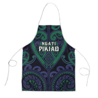 Aotearoa Ngati Pikiao Apron Maori Tribal Pattern LT05 Green - Polynesian Pride