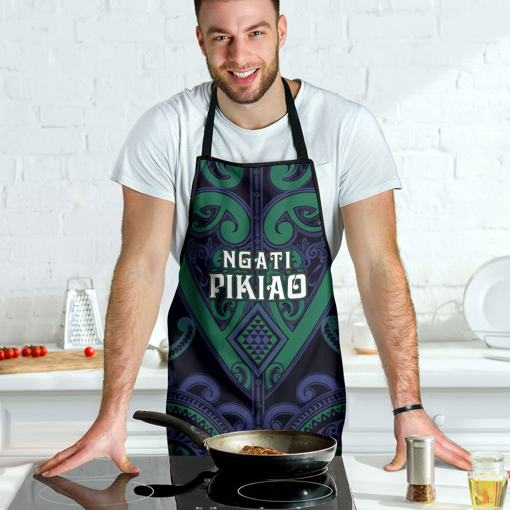 Aotearoa Ngati Pikiao Apron Maori Tribal Pattern LT05 - Polynesian Pride