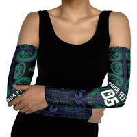 Custom Aotearoa Ngati Pikiao Arm Sleeves Maori Tribal Pattern LT05 - Polynesian Pride