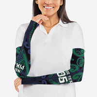 Custom Aotearoa Ngati Pikiao Arm Sleeves Maori Tribal Pattern LT05 - Polynesian Pride