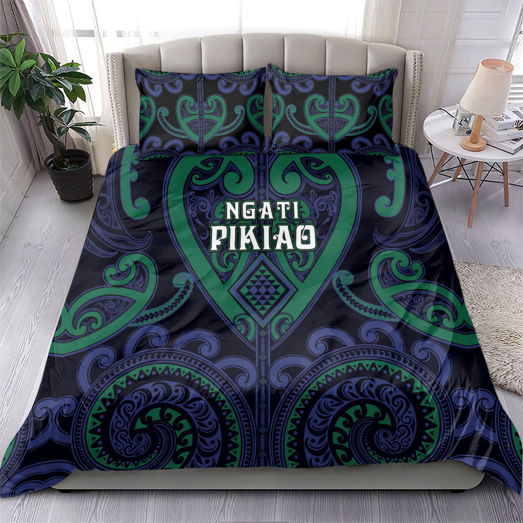Aotearoa Ngati Pikiao Bedding Set Maori Tribal Pattern LT05 - Polynesian Pride