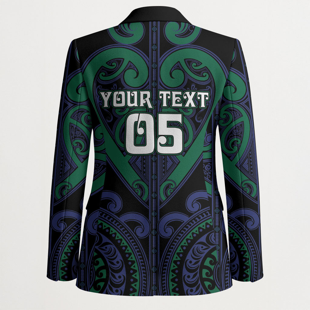 Custom Aotearoa Ngati Pikiao Blazer Maori Tribal Pattern LT05 - Polynesian Pride