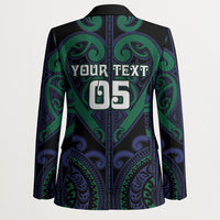 Custom Aotearoa Ngati Pikiao Blazer Maori Tribal Pattern LT05 - Polynesian Pride