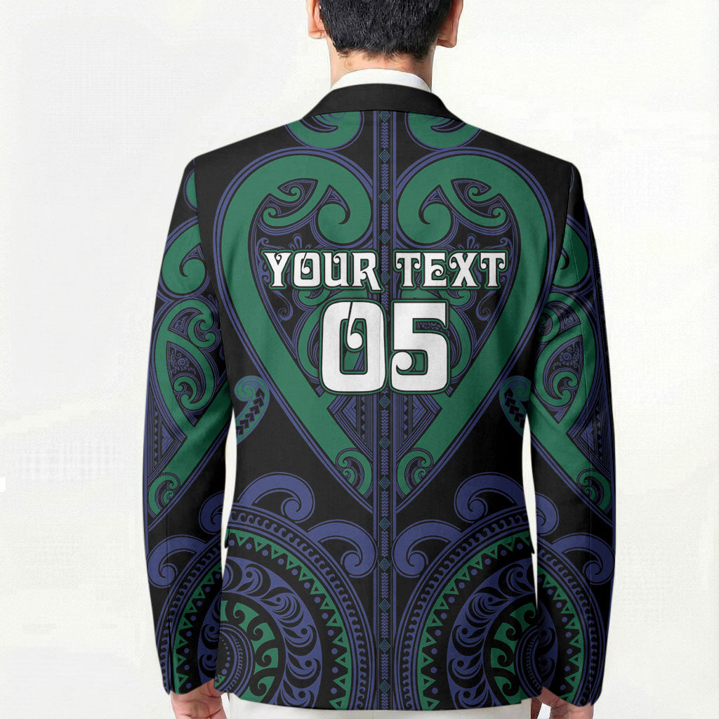 Custom Aotearoa Ngati Pikiao Blazer Maori Tribal Pattern LT05 - Polynesian Pride