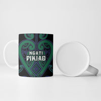 Custom Aotearoa Ngati Pikiao Ceramic Mug Maori Tribal Pattern LT05 - Polynesian Pride