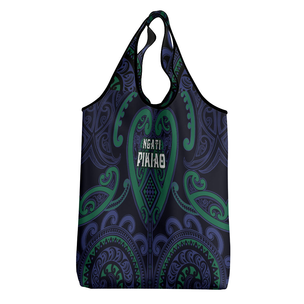 Aotearoa Ngati Pikiao Grocery Bag Maori Tribal Pattern LT05 - Polynesian Pride