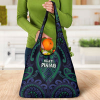 Aotearoa Ngati Pikiao Grocery Bag Maori Tribal Pattern LT05 - Polynesian Pride