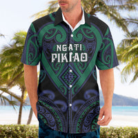 Custom Aotearoa Ngati Pikiao Hawaiian Shirt Maori Tribal Pattern LT05 - Polynesian Pride