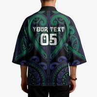 Custom Aotearoa Ngati Pikiao Kimono Maori Tribal Pattern LT05 - Polynesian Pride